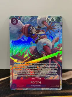 One Piece TCG 500 Years Porche Alt Art OP07-072 SR NM - Image 1