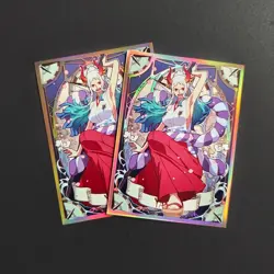 Trading Card OPCG Card Sleeves 66X91mm Standard Size ONE PIECE Yami Robin Yamato - Image 4
