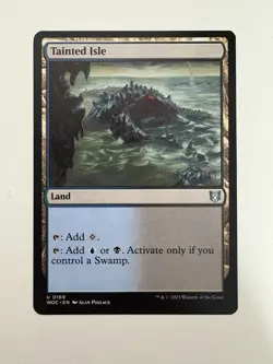 Tainted Isle MTG Magic the Gathering Card NM Near Mint WOC - Image 1