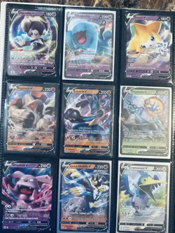 Pokemon 27 V Card Lot SWSH NM/MINT Evolving Skies Fusion Strike & More - Image 3