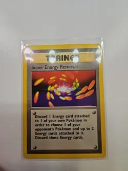 Pokemon TCG Super Energy Removal Base Set, Unlimited Rare Card 79/102 - Image 1