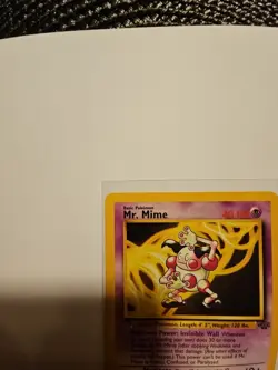 Pokemon TCG Mr. Mime 22/64 Jungle Regular Non-Holo Card - Image 2