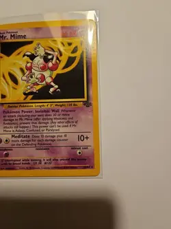 Pokemon TCG Mr. Mime 22/64 Jungle Regular Non-Holo Card - Image 4