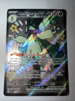 Meowscarada ex 078 Sv: Scarlet & Violet Promo Cards Holo-NM - Image 1