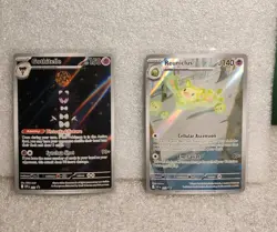 Pokemon Black Bolt And White Flare Promo Card Gothitelle 211 and Reuniclus 212 - Image 1