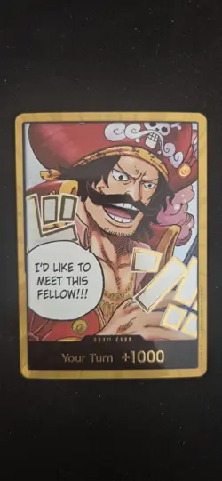 DON!! Card (Gol.D.Roger) (Gold) Carrying On His Will - Image 1