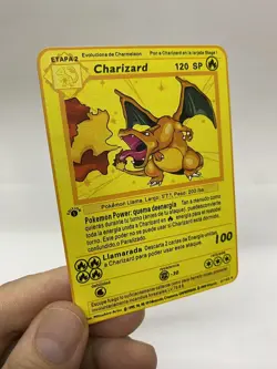 Charizard Gold Metal Pokemon Card-Collectible Gift Display！Christmas PRETTY~ - Image 4
