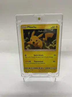 Pikachu Gold Metal Pokemon Card-Collectible Gift Display！Christmas PRETTY~ - Image 1