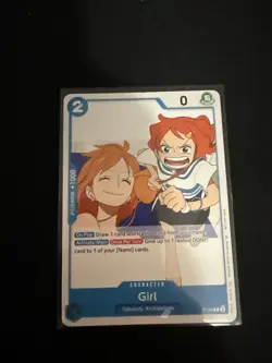 Nami Girl P-096 One Piece Prerelease Participation Fan Letter Promo English Card - Image 1