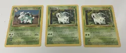 Pokemon TCG Nidoran Jungle Card 57/64 Unlimited Common 1st Edition - Image 1