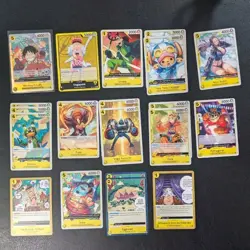 OP07 One Piece Monkey D Luffy OP07-109 Yellow 20 Card Lot English - Image 3
