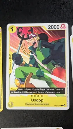 OP07 One Piece Monkey D Luffy OP07-109 Yellow 20 Card Lot English - Image 4