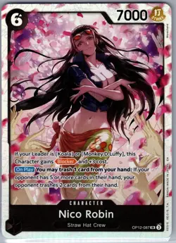 Nico Robin OP12-087 Legacy of the Master - One Piece Card Game - NM - Image 1