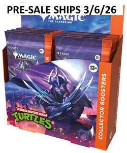 Magic: The Gathering TMNT Collector Booster Box PRESALE SHIPS 3/6/26 - Image 1