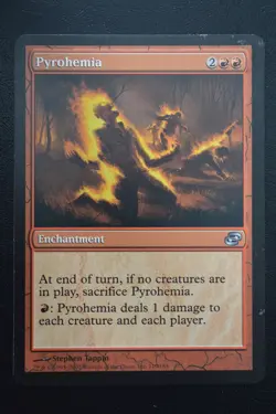 Magic The Gathering MTG PYROHEMIA Planar Chaos MP Moderately Played - Image 1