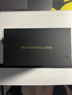 Godzilla Secret Lair Foil Lands NM opened MTG with sealed nisssa - Image 3