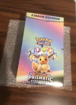 Prismatic Evolutions Sealed Booster Bundle Display Pokemon TCG - Image 1