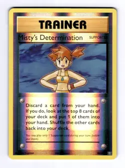 Misty's Determination XY - Evolutions #80 Uncommon Reverse Holo NM Pokemon - Image 1