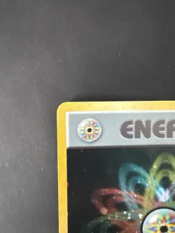 Vintage Pokemon Rocket Japanese Rainbow Energy Holo Rare Old Back - Image 2