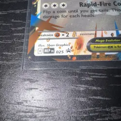 Pokemon TCG Mega Kangaskhan EX 025 Promo Ultra Rare - Image 5