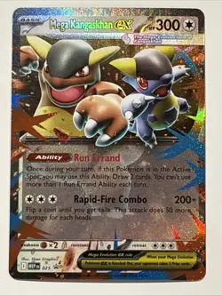 Mega Kangaskhan ex 025 - Pokemon TCG Mega Evolution PROMO Rare Holo Foil NM - Image 1