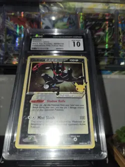 Pokemon Greninja Gold Star Black Star Promo SWSH144 CGC 10 - Image 2