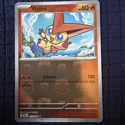 Victini (Master Ball Pattern) 012/086 Pokemon TCG Sv: Black Bolt Holo - NM - Image 1