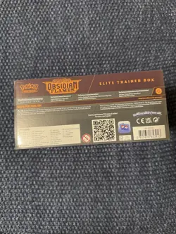 Pokemon TCG Obsidian Flames ETB Elite Trainer Box New Sealed - 9 Booster Packs 820650853913 - Image 4