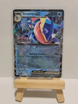 Pokemon - Greninja ex 041/142 STAMPED Stellar Crown Double Rare NM - Image 1