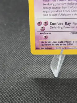 Alakazam Holo 1/102 Pokemon Base Set - MP - Image 5