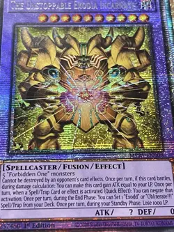 Exodia Set | Quarter Century Secret Rare + Incarnate | Starlight Rare | YuGiOh! - Image 5