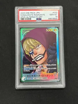 One Piece - Donquixote Rosinante - #OP05-022 - Leader Alt - Jpn - PSA 10 - Image 1