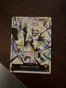 Monkey.D.Luffy (001) (Parallel) ST21-001 Starter Deck EX: Gear 5 Foil - Image 1