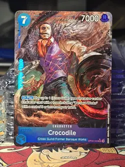 One Piece TCG Crocodile (Parallel) OP09-046 English Emperors in the New World - Image 1