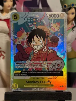 One Piece CG 4 Monkey D Luffy OP07-109 500 Years in the Future Super Rare! - Image 1