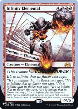 Infinity Elemental - Foil - The List x1 Magic the Gathering 1x The List mtg card - Image 1