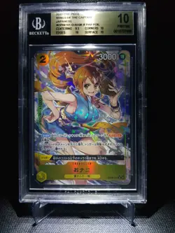 BGS 10 O-Nami OP06-101 Parallel R Wings of Captain One Piece Card Japanese - Image 1