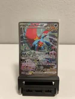 Pokemon Roaring Moon EX 251/182 Sv04: Paradox Rift Holo Card - Image 1