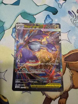 Mega Latias ex 181/132 Special Illustration Rare Mega Evolution Pokemon Card - Image 1