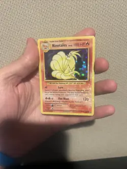 HOLO BLEED ERROR - Ninetales 15/108 XY Evolutions Holo Rare Pokemon TCG Card LP - Image 5