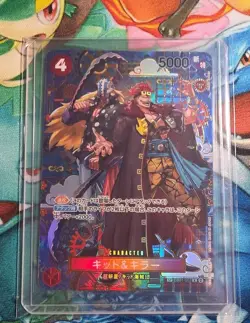 ONE PIECE Card Japanese The Azure Sea's Seven Kid & Killer EB01-003 Alt Art NM - Image 1
