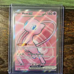 Pokemon TCG Card Mew ex 193/165 Scarlet & Violet 151 Full Art - Image 1