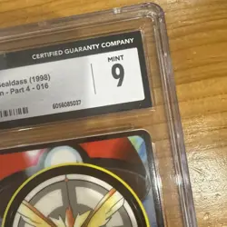 Pidgey Sealdass #016 Bandai Pokemon Card Japanese Nintendo Rare CGC Mint 9 - Image 4