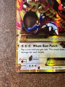 Pokemon Mega Kangaskhan EX Holographic 2014 109/106 Card AMAZING CONDITION! - Image 2
