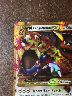 Pokemon Mega Kangaskhan EX Holographic 2014 109/106 Card AMAZING CONDITION! - Image 5