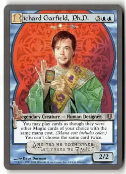 MTG - Richard Garfield, Ph.D. 44 NM Unhinged - Image 1