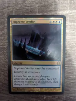 Supreme Verdict X1 NM Buy-a-box Promo Foil Free Shipping - Image 1