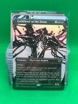 MTG - ARCHFIEND OF THE DROSS (Showcase) - Phyrexia All Will Be One (R) - FOIL - Image 1