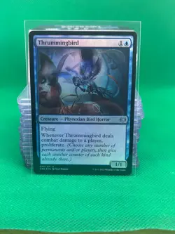 MTG Thrummingbird FOIL - ONE Phyrexia: All Will Be One - Image 1