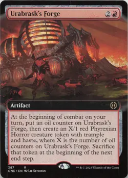 Urabrask's Forge (Extended Art) R Phyrexia: All Will Be One 387 - LP - Image 1